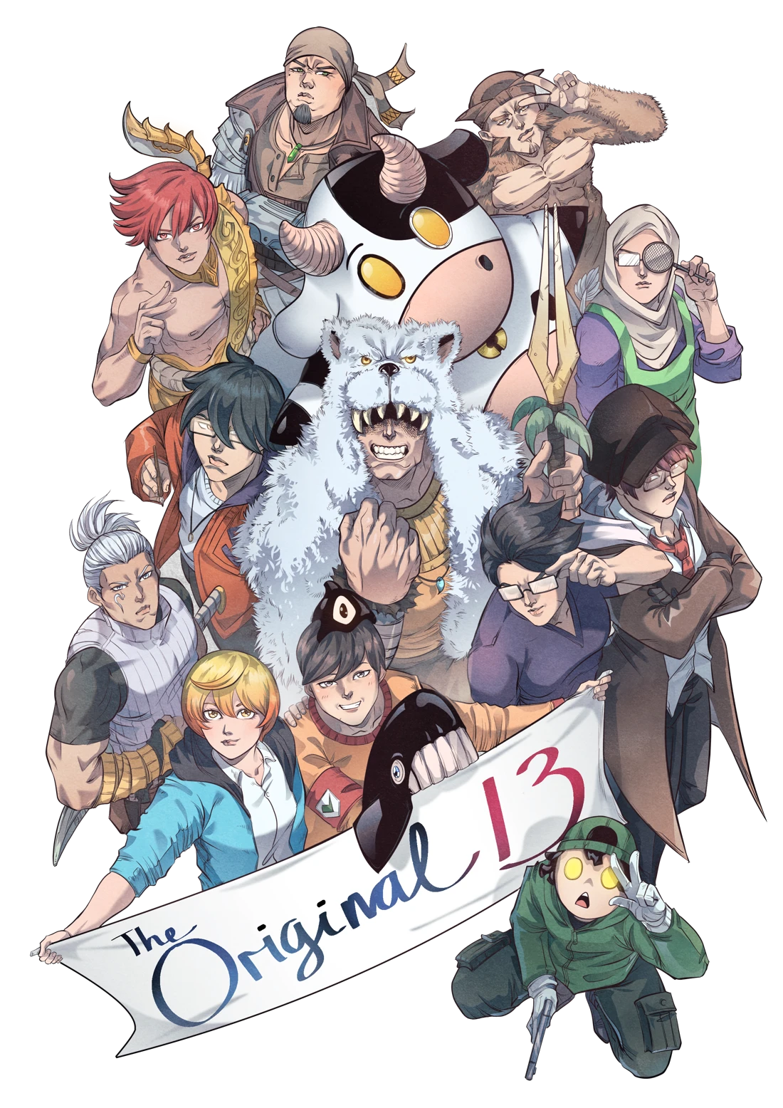 The Original 13 — karakter original KMI